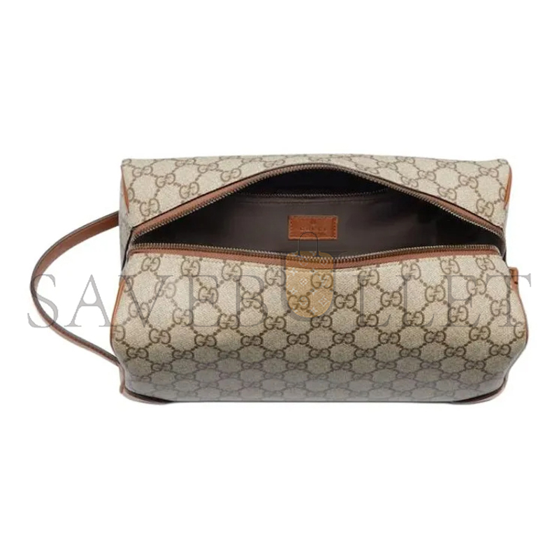 G*u*i gg emblem medium toiletry case 821163 (28*14*14cm)